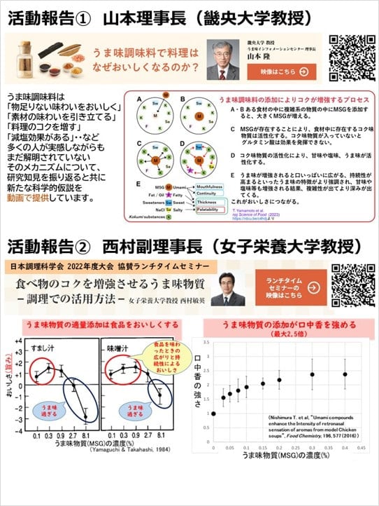 日本調理科学会2023年度大会に参加 | 活動報告 | 特定非営利活動法人